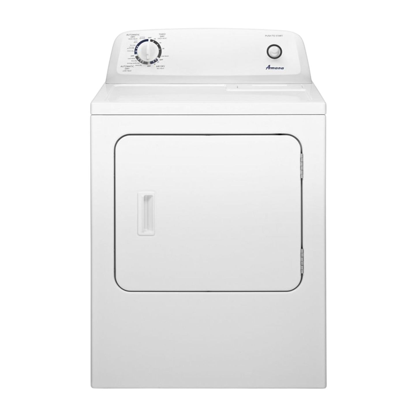 Amana 6.5 cu ft Electric Dryer with Automatic Dryness Control & Wrinkle Prevent Option – White