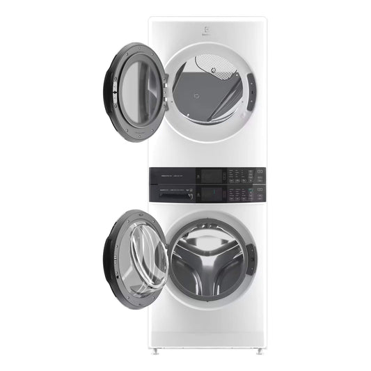 Electrolux 600 Series 4.5 cu. ft. Washer and 8.0 cu. ft. Electric Dryer Laundry Tower – White
