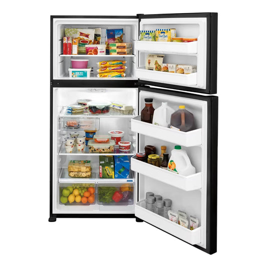 Frigidaire 18.3 cu. ft. Top Freezer Refrigerator Garage Ready – Black