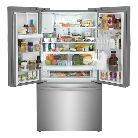 Frigidaire 27.8 cu. ft. French Door Refrigerator with CrispSeal Crispers – Stainless Steel