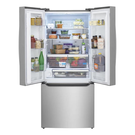 Frigidaire Gallery 20.0 cu. ft. French Door Refrigerator with Internal Water Dispenser – Smudge-Proof Stainless Steel