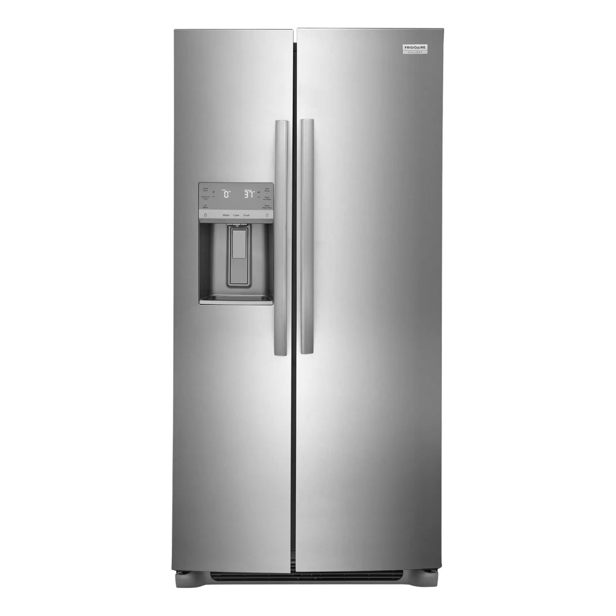 Frigidaire Gallery 22.3 cu. ft. Side-by-Side Refrigerator with External Ice and Water Dispenser – Smudge-Proof Stainless Steel