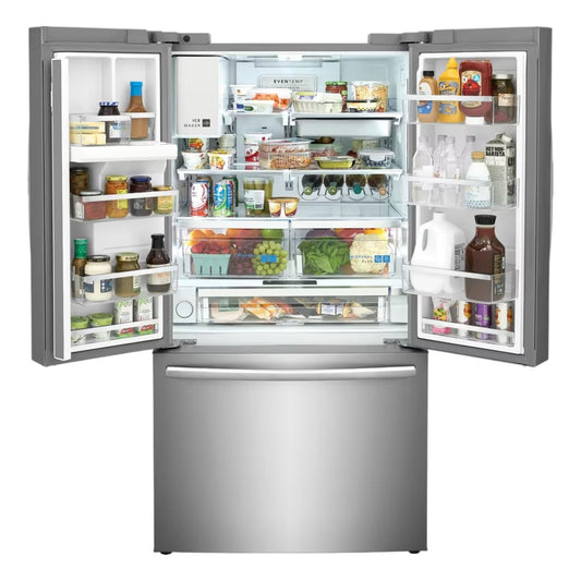 Frigidaire Gallery 28.0 cu. ft. French Door Refrigerator with Dual Ice Maker – Smudge-Proof Stainless Steel