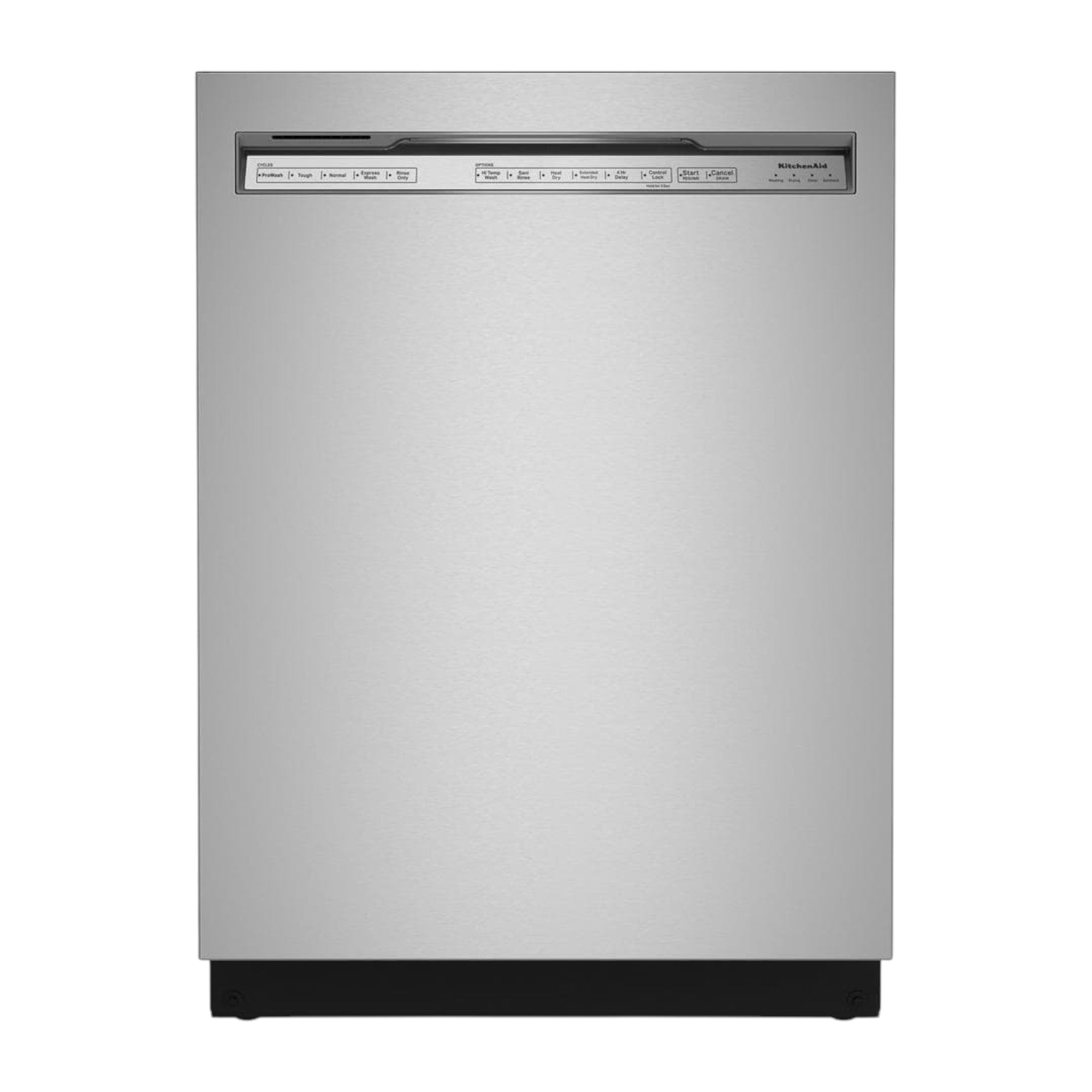 KitchenAid 24" Built-In Dishwasher with 30+ Total Wash Jets & PrintShield™ Stainless Steel Finish – 39 dBA