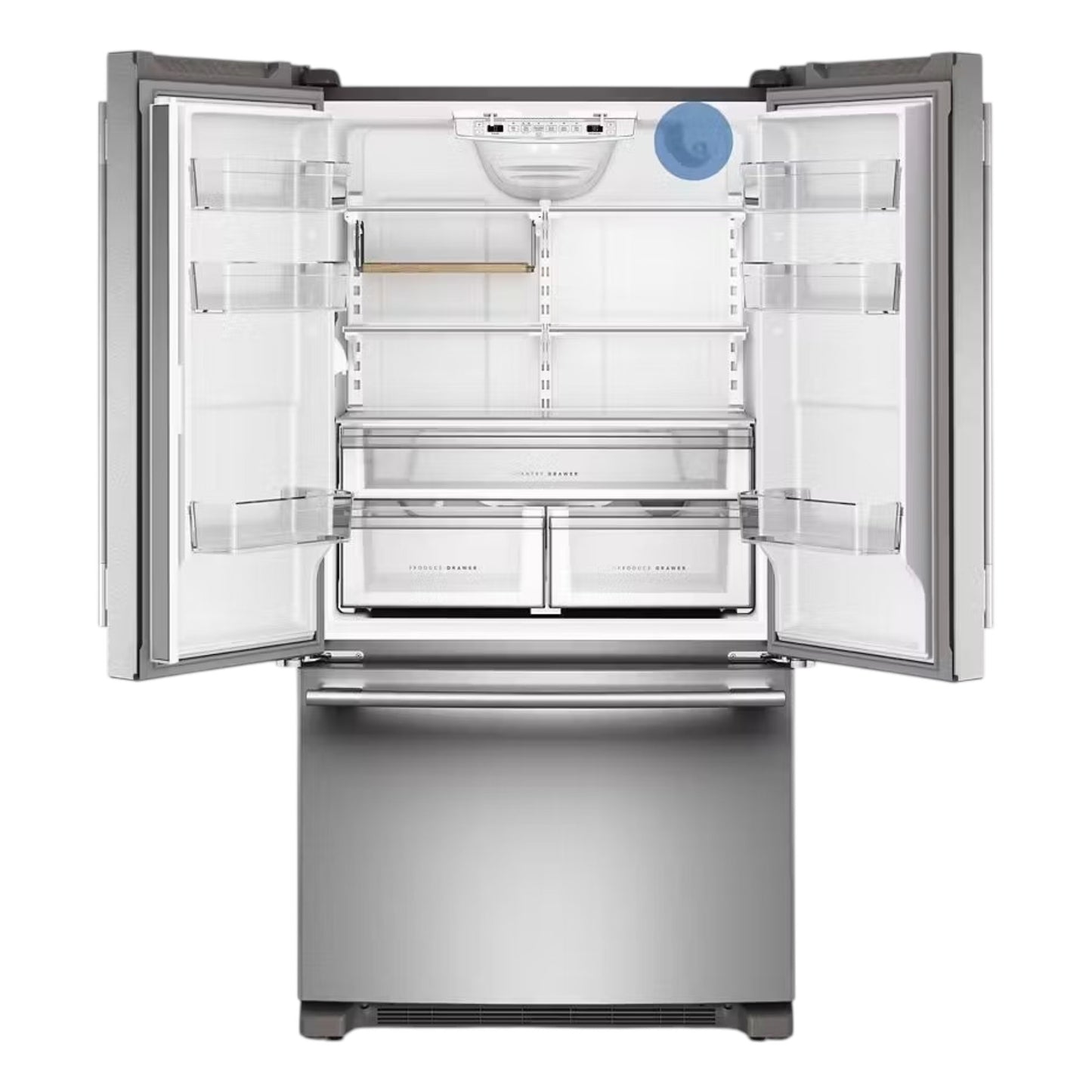 KitchenAid 36-Inch 20 cu. ft. Counter-Depth French Door Refrigerator with Internal Water Dispenser – PrintShield™ Stainless Steel