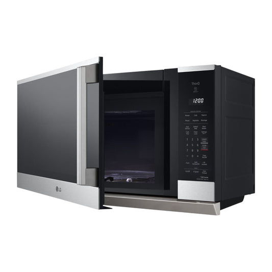 LG 2.1 cu ft Over-the-Range Microwave with ExtendVent® 2.0 & Sensor Cooking – Stainless Steel