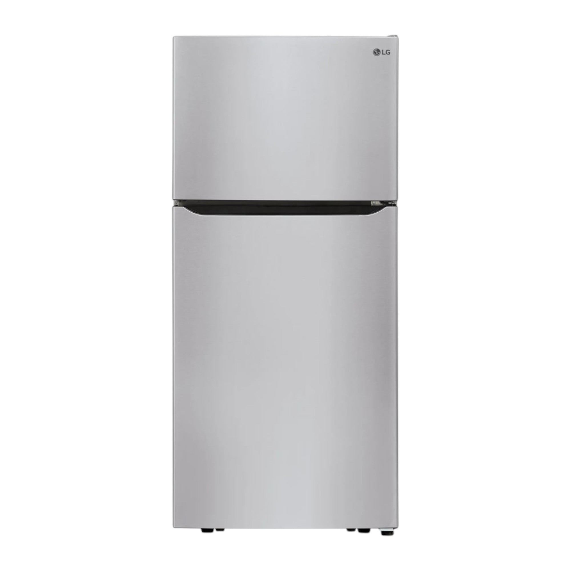 LG 20 cu ft Top Freezer Refrigerator with LED Lighting & Multi-Air Flow™ Cooling – Stainless Steel