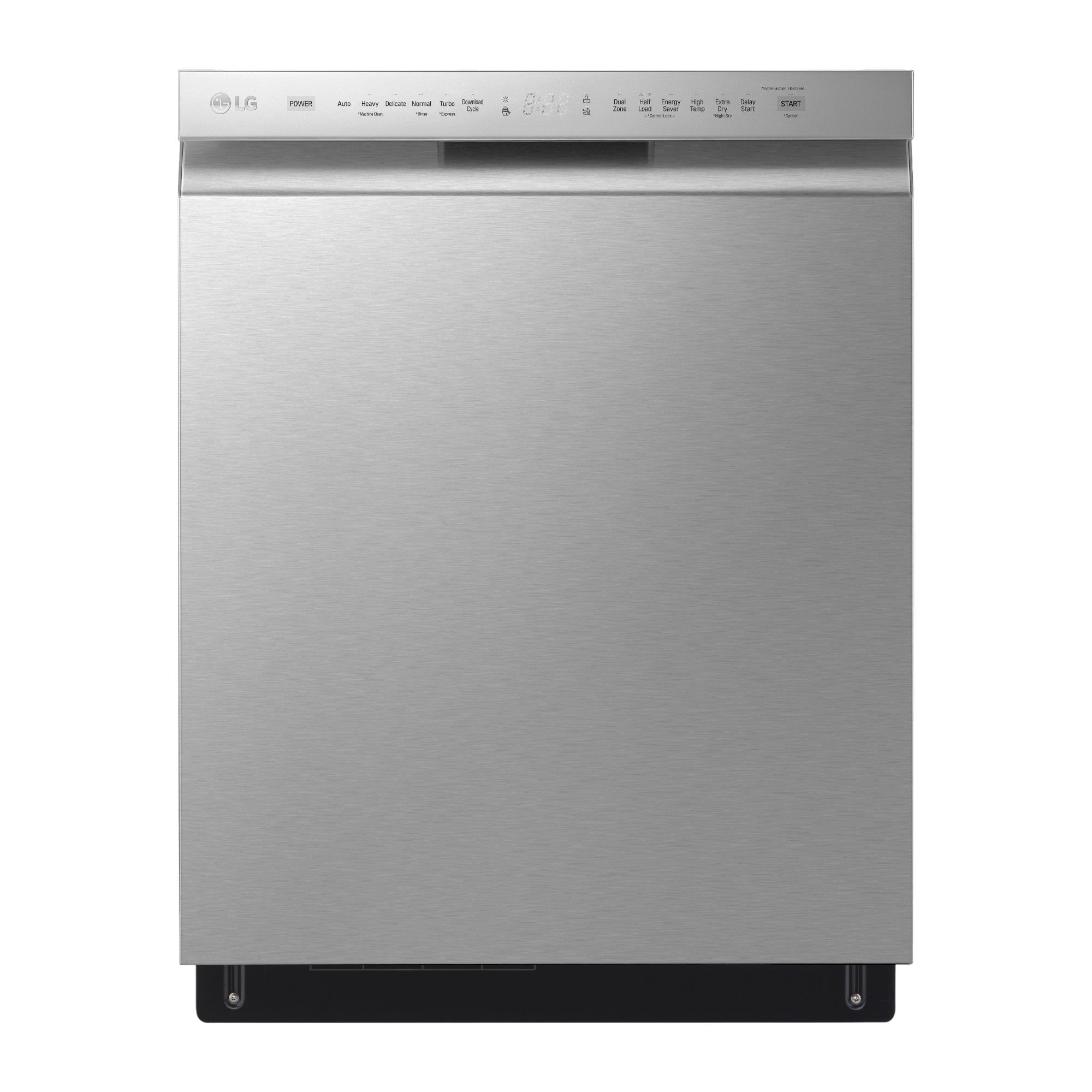 LG 24-in Front-Control Dishwasher with QuadWash™ & 3rd Rack – Stainless Steel