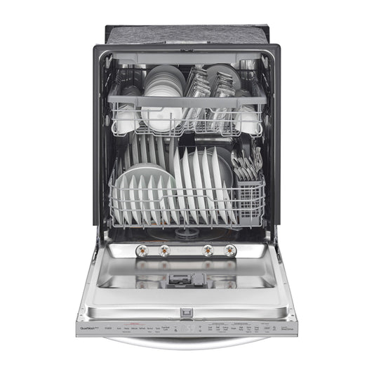 LG 24" Built-In Dishwasher with QuadWash® Pro & TrueSteam® – Stainless Steel