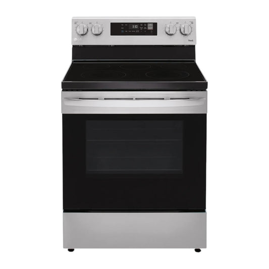 LG 6.3 cu ft Smart Wi-Fi Electric Range with EasyClean® – Stainless Steel