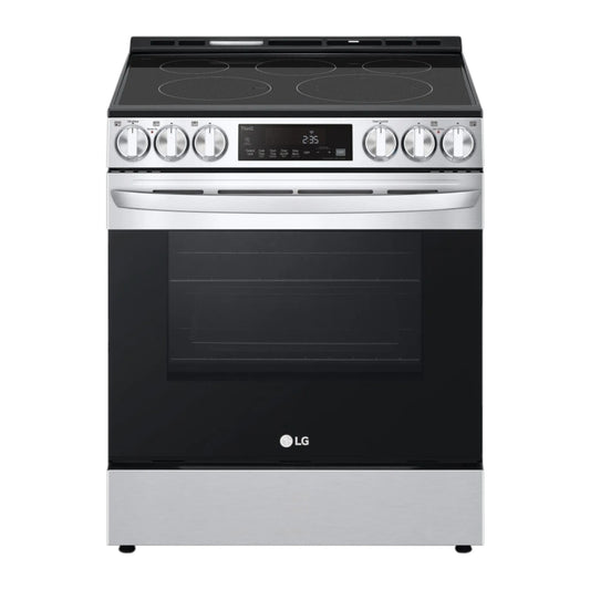LG 6.3 cu ft Smart Wi-Fi Electric Slide-In Range with EasyClean® & Air Fry – Stainless Steel