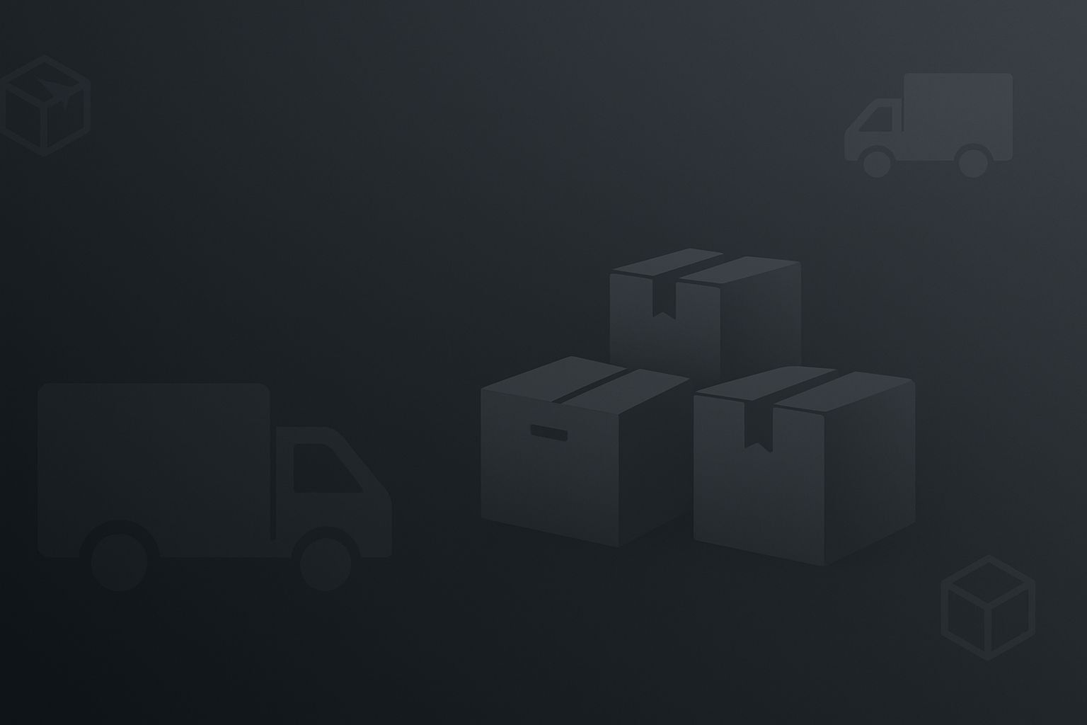 light dark background banner for delivery with no text