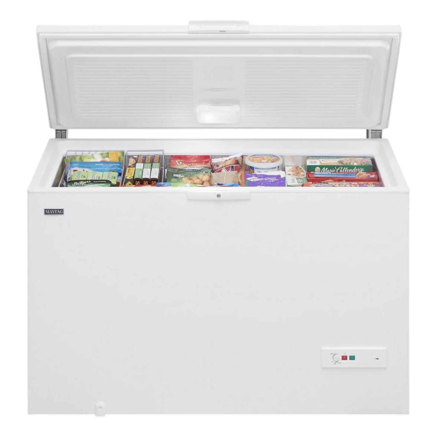 Maytag 16 cu. ft. Garage Ready Chest Freezer with Baskets – White