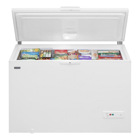 Maytag 16 cu. ft. Garage Ready Chest Freezer with Baskets – White