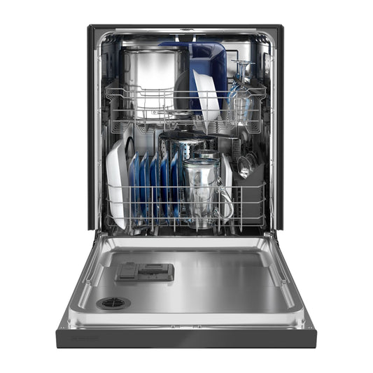 Maytag 24" Built-In Dishwasher with Dual Power Filtration & PowerBlast® Cycle – Black