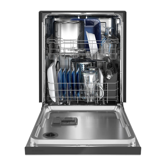 Maytag 24" Built-In Dishwasher with Dual Power Filtration & PowerBlast® Cycle – Fingerprint Resistant Stainless Steel
