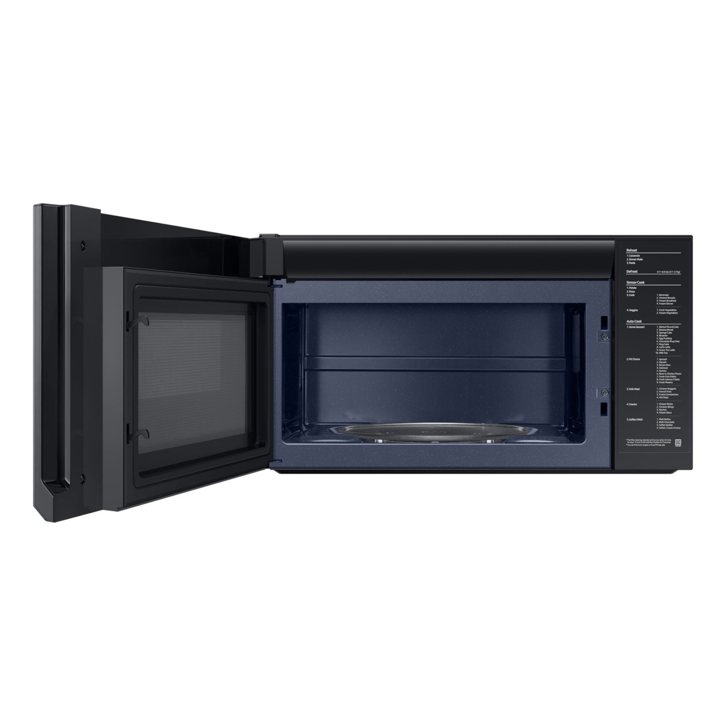 Samsung 2.1 cu. ft. Smart Over-the-Range Microwave with Wi-Fi – Fingerprint Resistant Stainless Steel