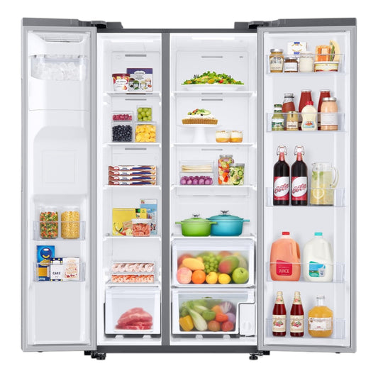 Samsung 36-in 27.4 cu. ft. Standard Depth Side by Side Refrigerator – Stainless Steel