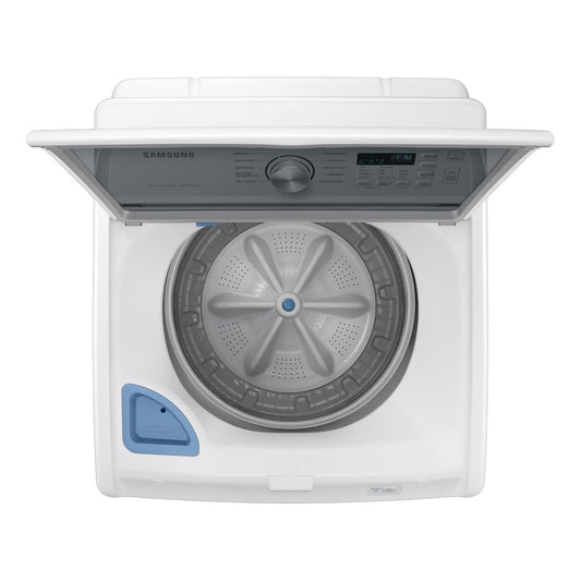 Samsung 4.7 cu. ft. Smart Top Load Washer with Active WaterJet and SmartThings – White