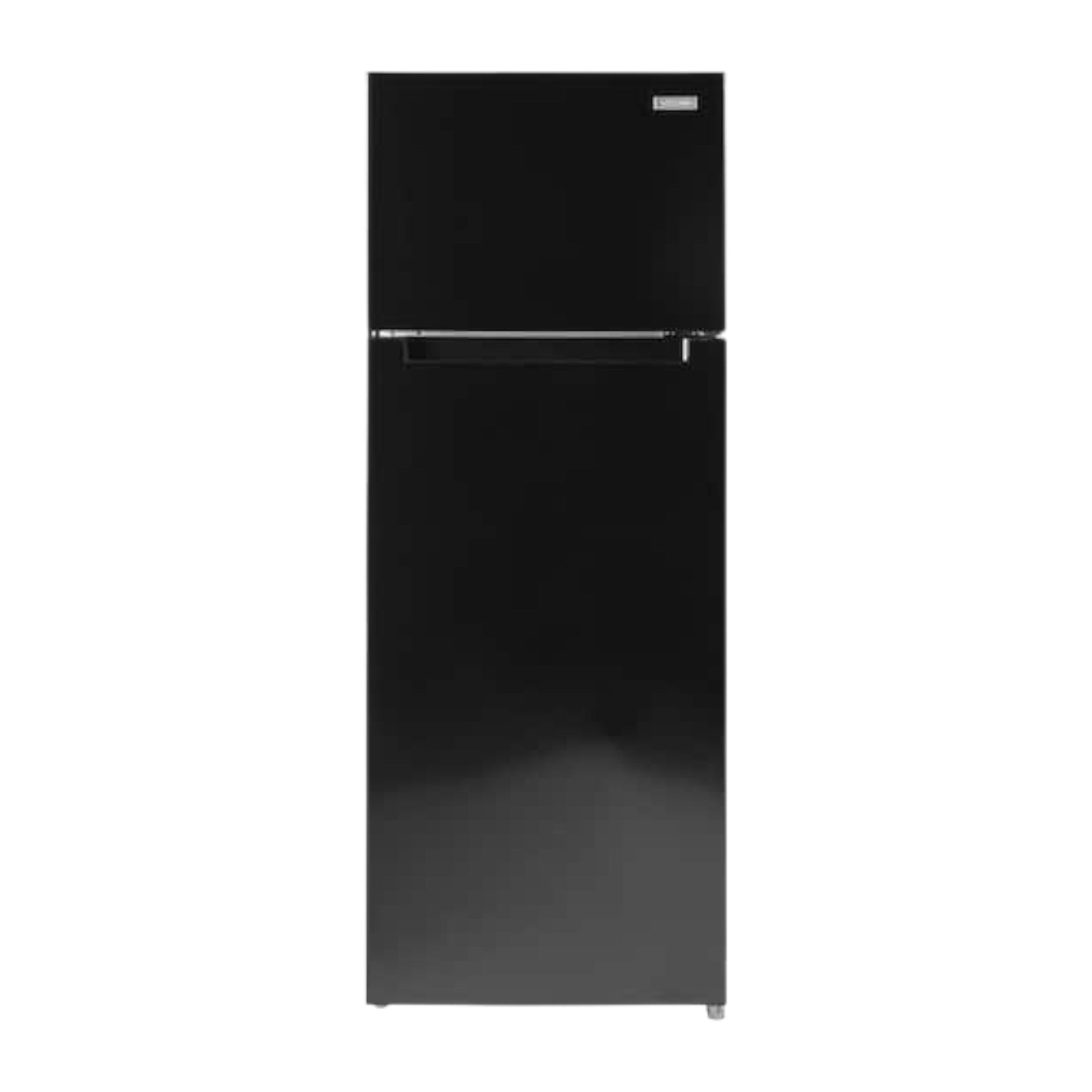 Vissani 7.2 cu ft Top-Freezer Refrigerator with Adjustable Glass Shelves & Reversible Door – Black