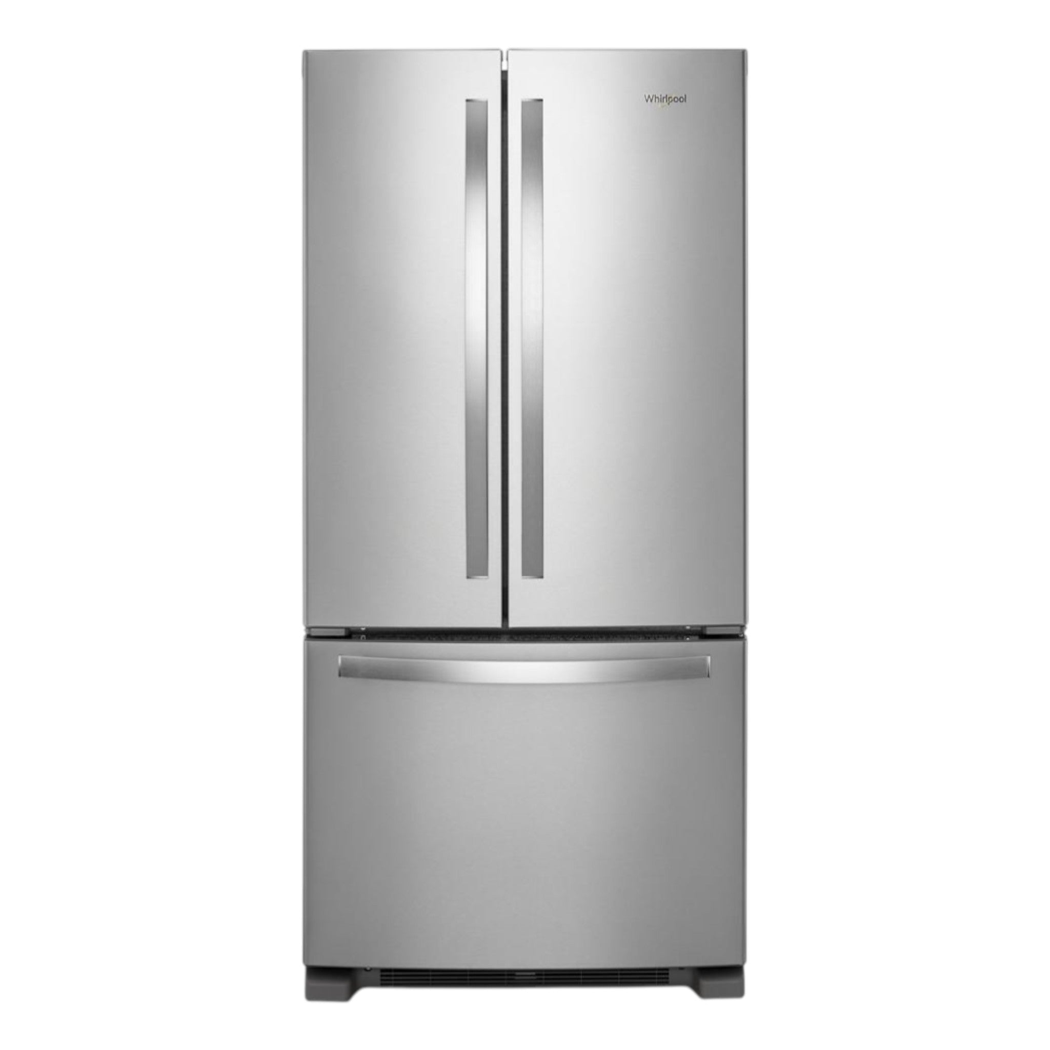 Whirlpool 22 cu. ft. 33-in French Door Refrigerator with Fingerprint Resistant Finish – Stainless Steel