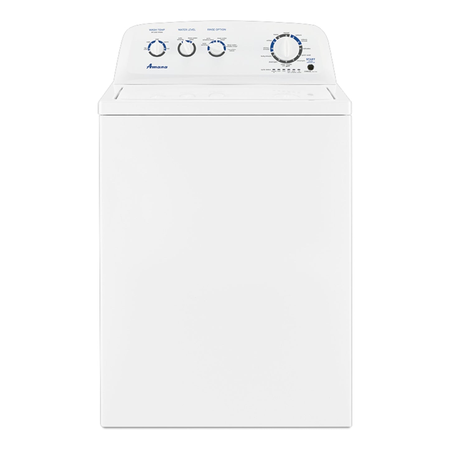Amana 3.8 cu. ft. Top Load Washer with High-Efficiency Agitator – White