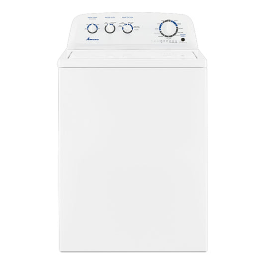 Amana 3.8 cu. ft. Top Load Washer with High-Efficiency Agitator – White