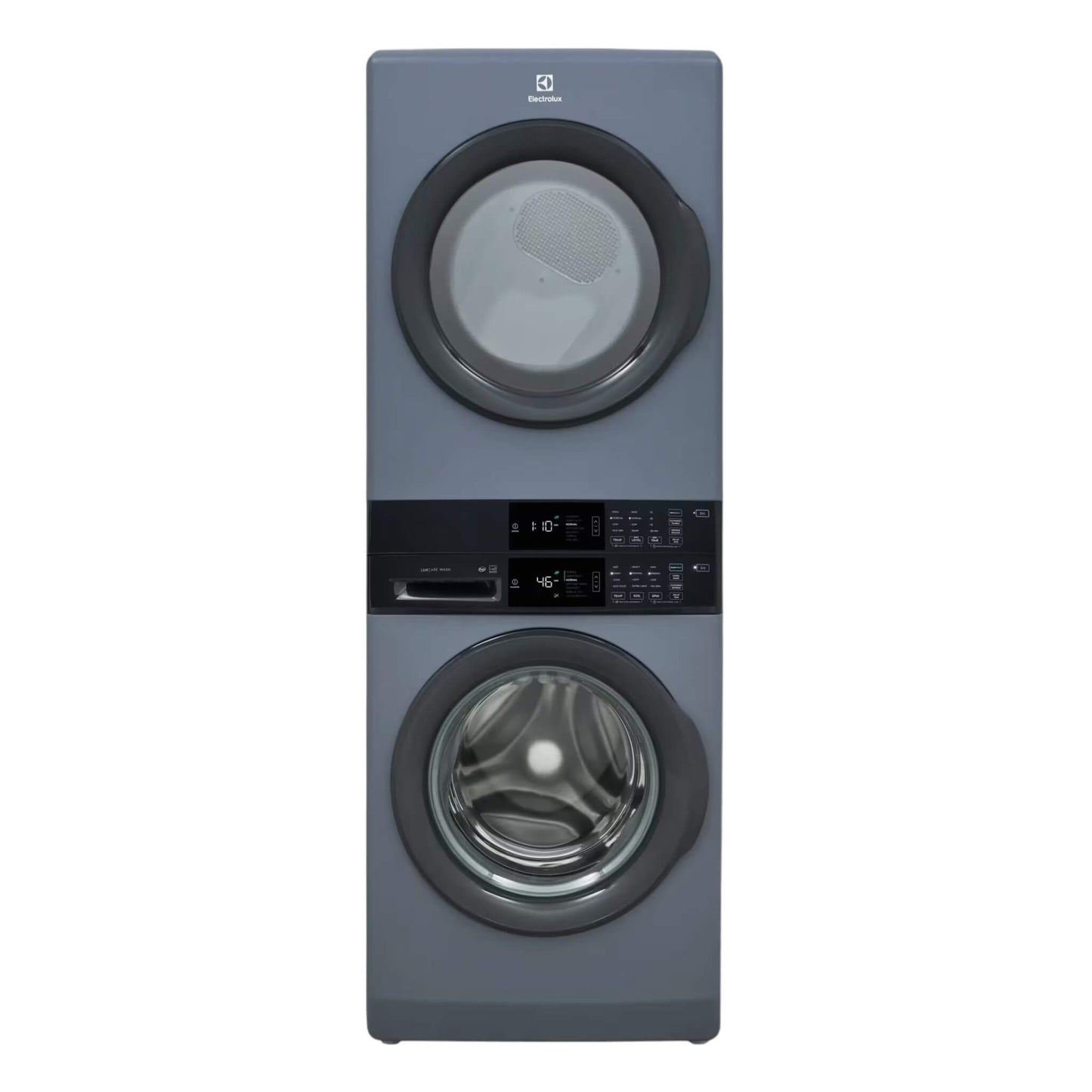 Electrolux 300 Series 4.4 cu. ft. Washer and 8.0 cu. ft. Electric Dryer Laundry Tower – Denim Blue