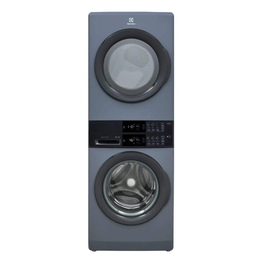 Electrolux 300 Series 4.4 cu. ft. Washer and 8.0 cu. ft. Electric Dryer Laundry Tower – Denim Blue