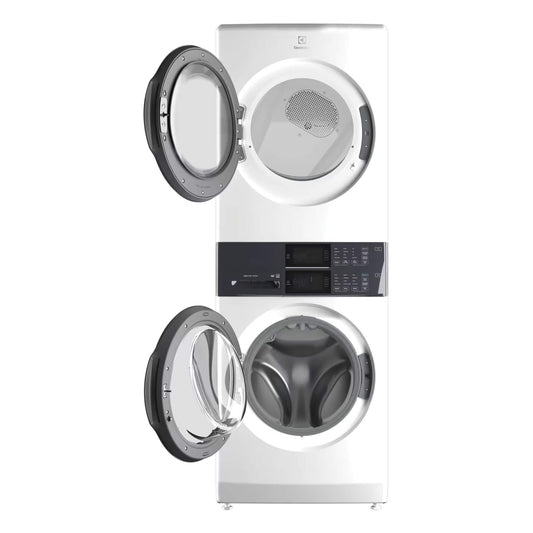 Electrolux 300 Series 4.4 cu. ft. Washer and 8.0 cu. ft. Electric Dryer Laundry Tower – White