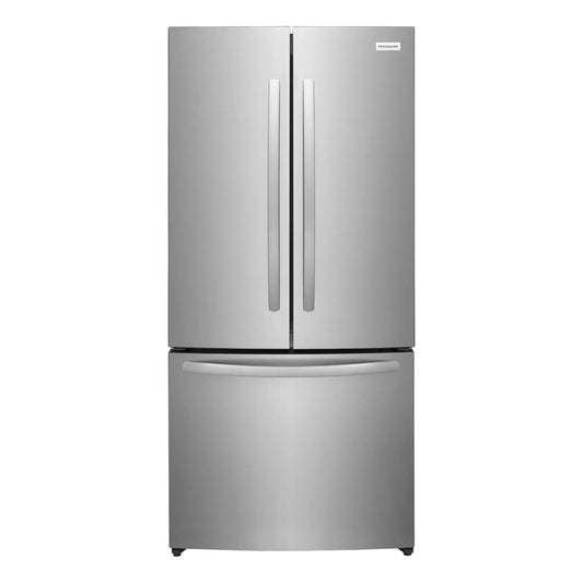 Frigidaire 17.6 cu. ft. Counter-Depth French Door Refrigerator – Fingerprint-Resistant Stainless Steel Look