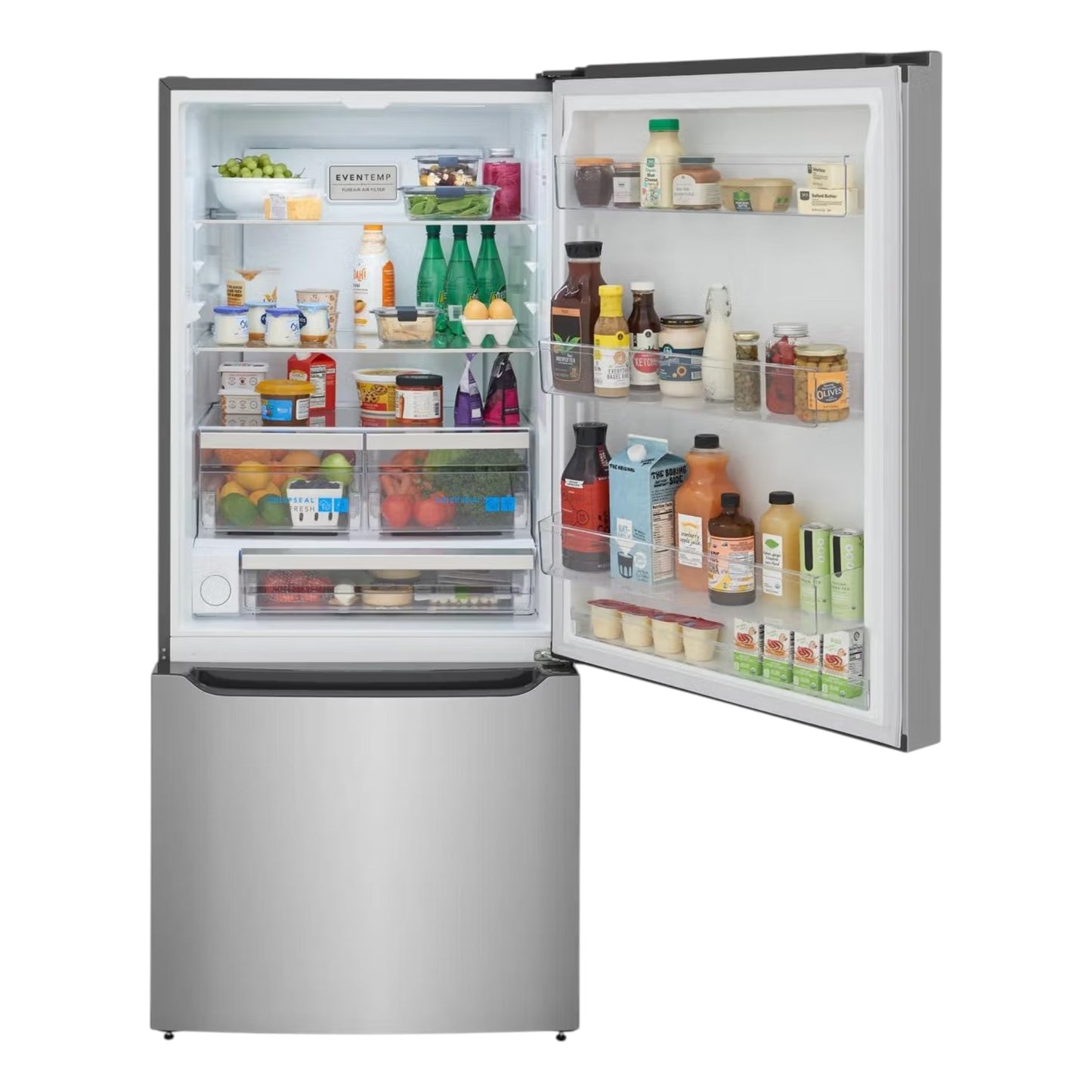 Frigidaire 20.3 cu. ft. Gallery Series Standard-Depth Bottom Freezer Refrigerator – Smudge-Proof® Stainless Steel