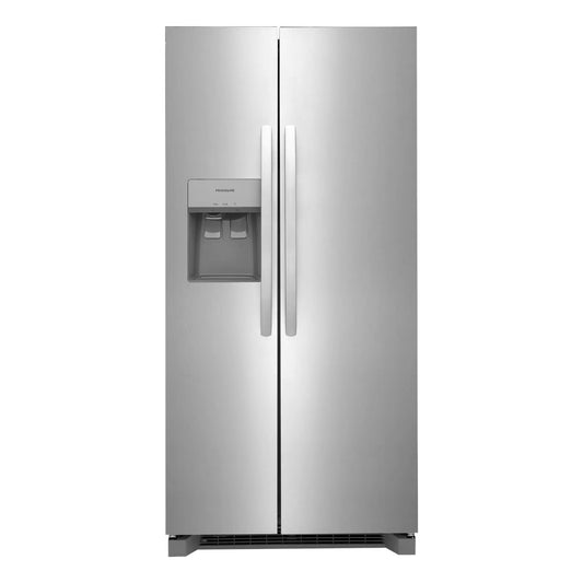 Frigidaire 22.3 cu. ft. Side-by-Side Refrigerator with External Ice and Water Dispenser – Stainless Steel