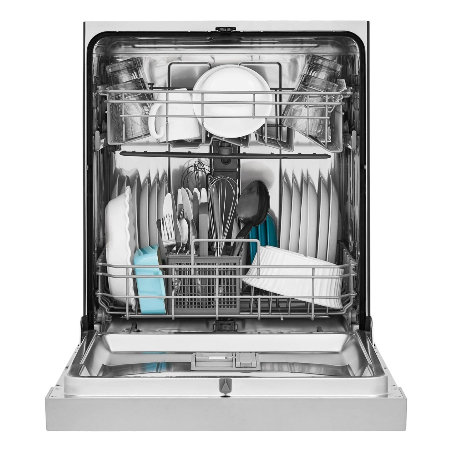 Frigidaire 24 in. Built-In Front Control Dishwasher with Stainless Steel Tub – Stainless Steel