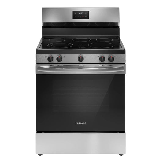 Frigidaire 30" Freestanding Electric Range with Quick Boil and SpaceWise® Expandable Element – Stainless Steel