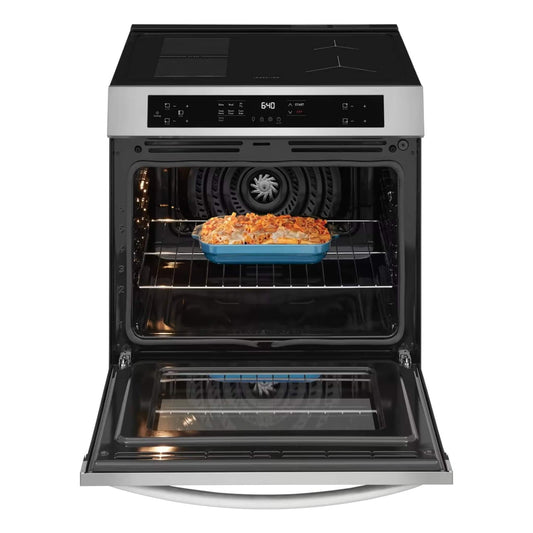 Frigidaire 30 in. 5.3 cu. ft. Freestanding Induction Range with Air Fry – Stainless Steel
