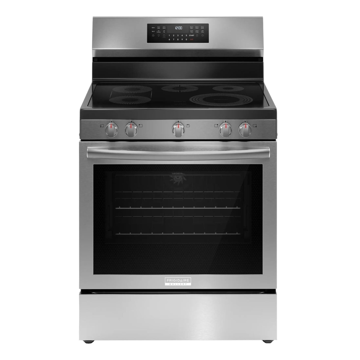 Frigidaire Gallery 30" Freestanding Electric Range with Total Convection and Air Fry – Smudge-Proof Stainless Steel