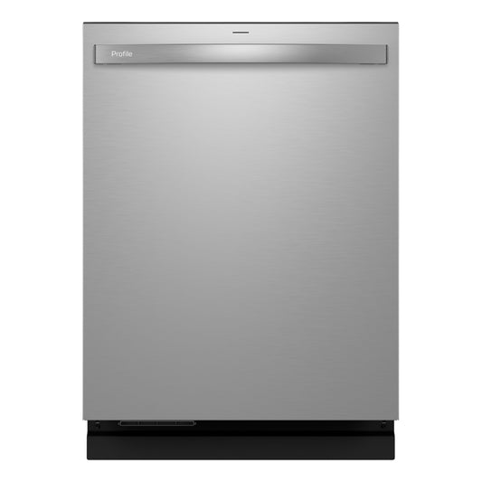 GE Profile 24" Built-In Dishwasher with 3rd Rack & UltraFresh™ System & Stainless Steel Interior – Fingerprint Resistant Stainless Steel