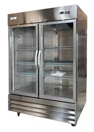 Glass Door Refrigerator Display