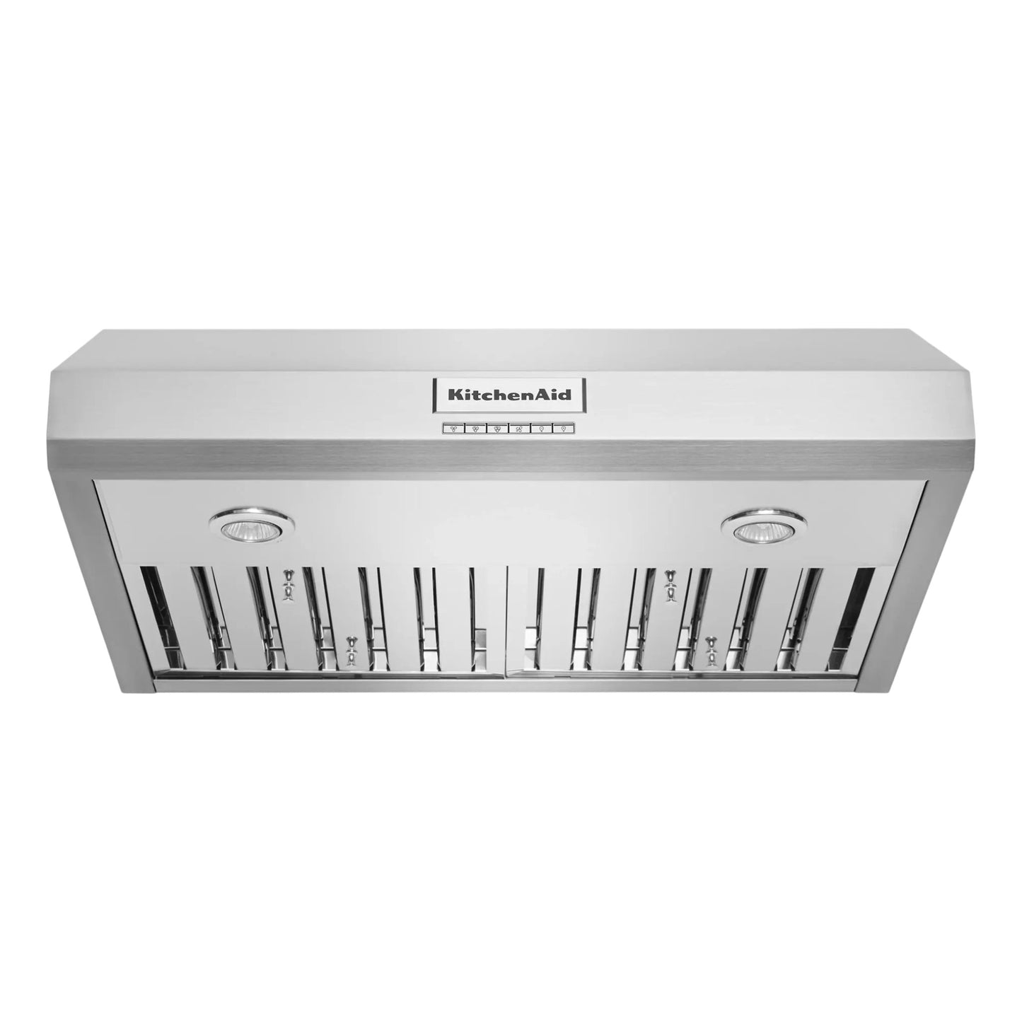 KitchenAid 30-Inch 585 CFM Commercial-Style Under-Cabinet Range Hood – Stainless Steel