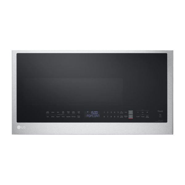 LG 2.0 cu ft Smart Over-the-Range Microwave with Sensor Cook & EasyClean – Stainless Steel