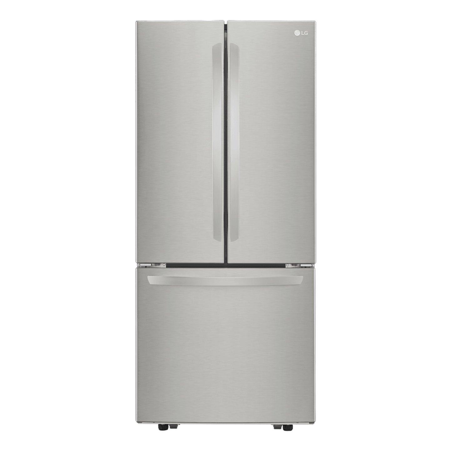 LG 22 cu ft French Door Refrigerator with Smart Cooling™ System & Multi-Air Flow™ Cooling – Stainless Steel