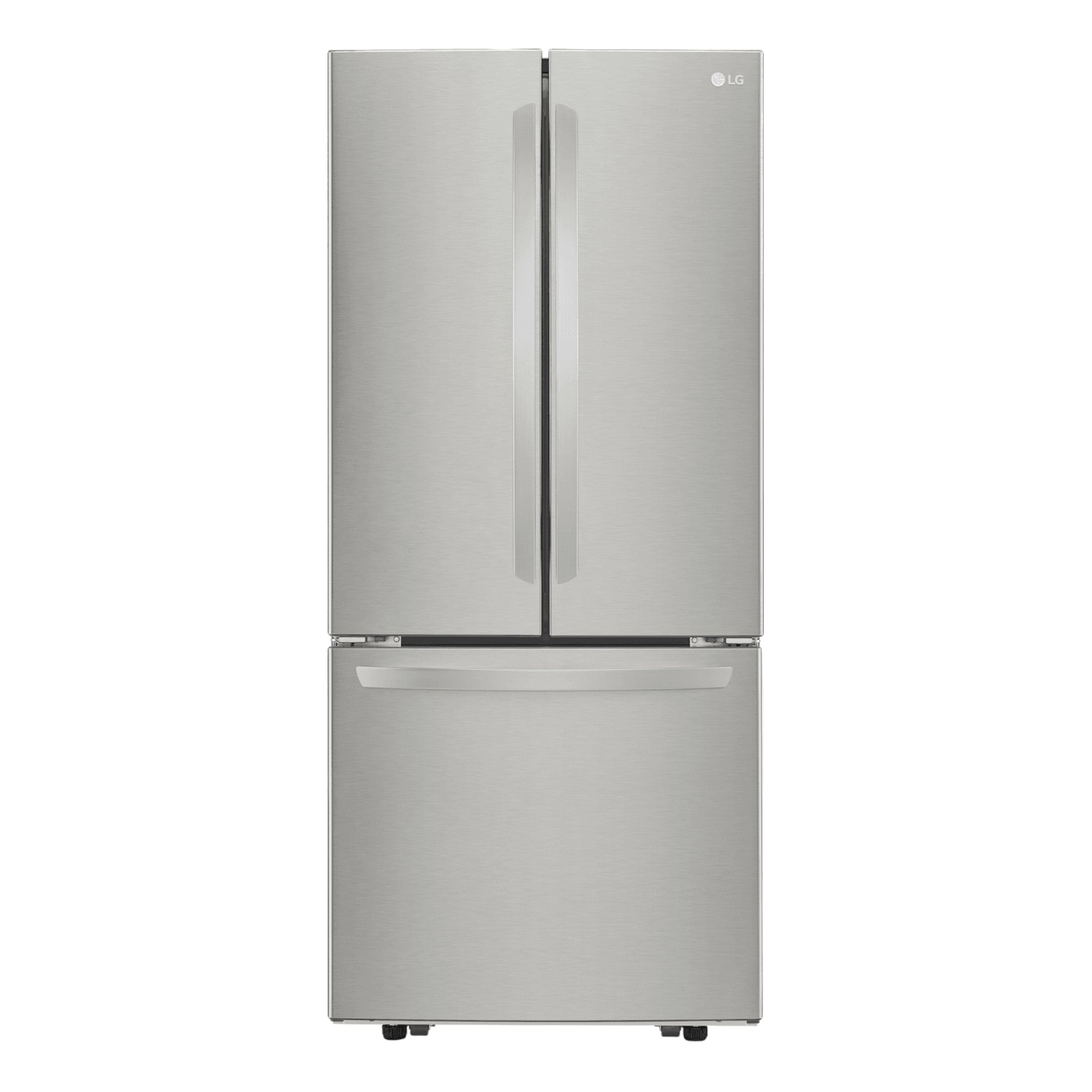 LG 22 cu ft French Door Refrigerator with Smart Cooling™ System & Multi-Air Flow™ Cooling – Stainless Steel