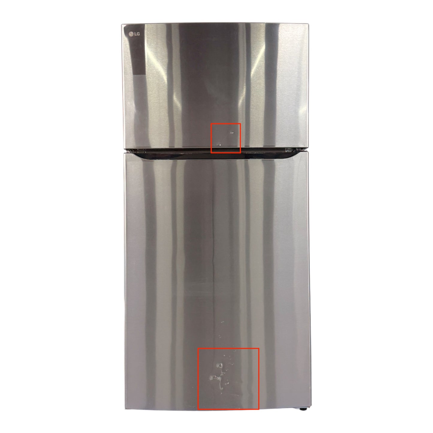 LG 24 cu ft Top-Freezer Refrigerator with Multi-Air Flow™ Cooling & Humidity-Controlled Crispers – Stainless Steel
