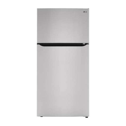 LG 24 cu ft Top-Freezer Refrigerator with Multi-Air Flow™ Cooling & Humidity-Controlled Crispers – Stainless Steel