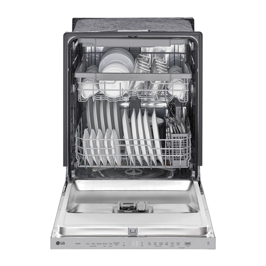 LG 24" Top-Control Dishwasher with QuadWash® & Dynamic Dry™ – Stainless Steel