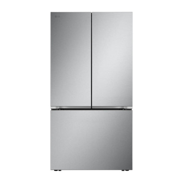 LG 27 cu ft Smart Counter-Depth MAX French Door Refrigerator with Internal Ice Maker & Smart Cooling Plus System – Stainless Steel
