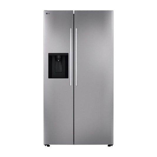 LG 27 cu ft Smart Side-by-Side Refrigerator with Multi-Air Flow™ Cooling – Stainless Steel