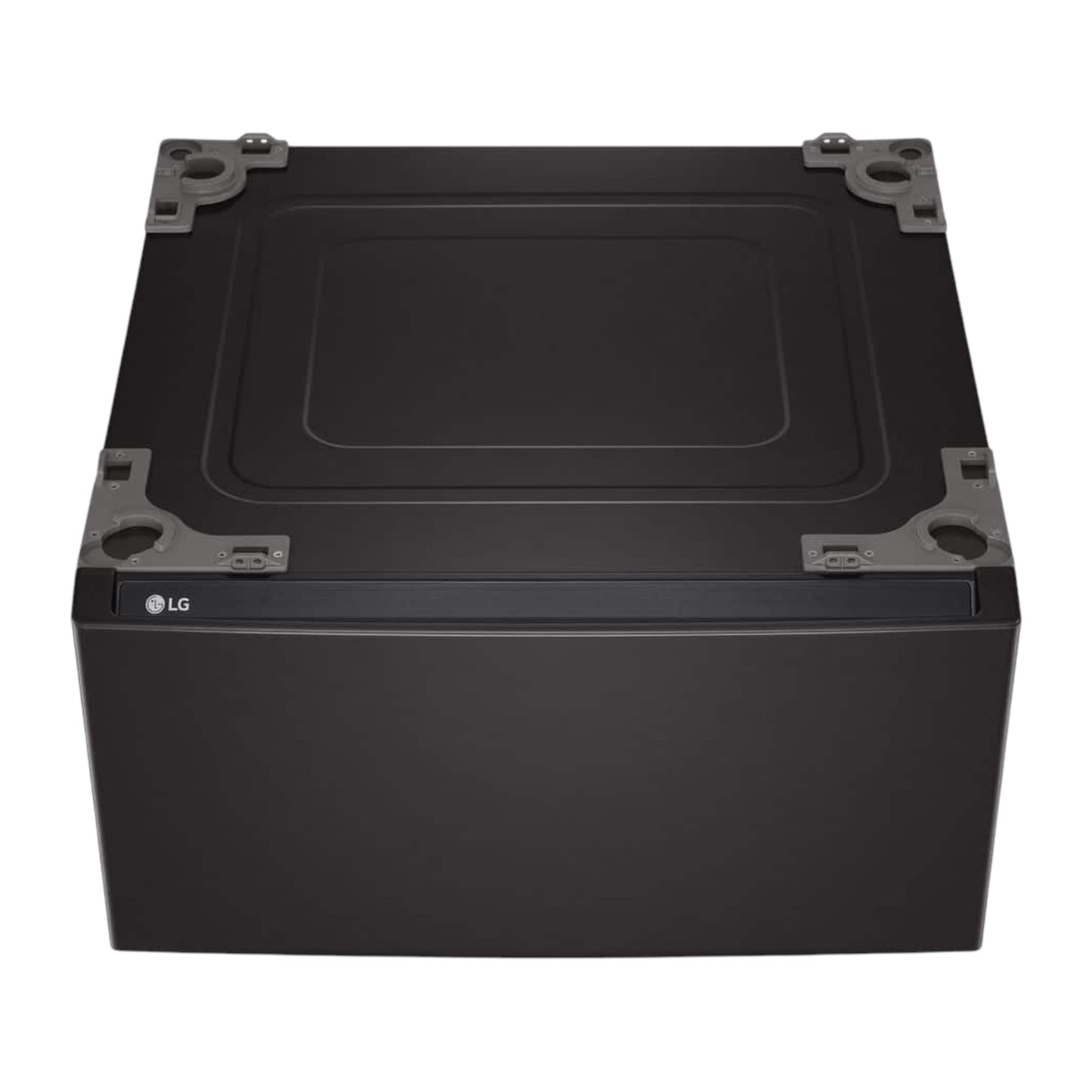 LG 27" Laundry Pedestal with Storage Drawer – Black Steel