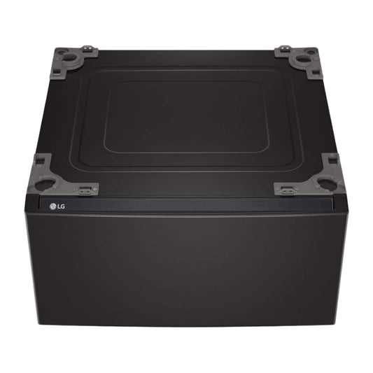LG 27" Laundry Pedestal with Storage Drawer – Black Steel